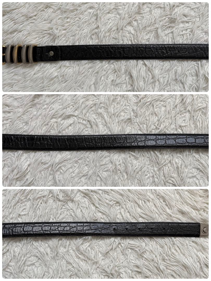 1さん専用GIANNI VERSACE 4連　メンズベルト イタリア製 296