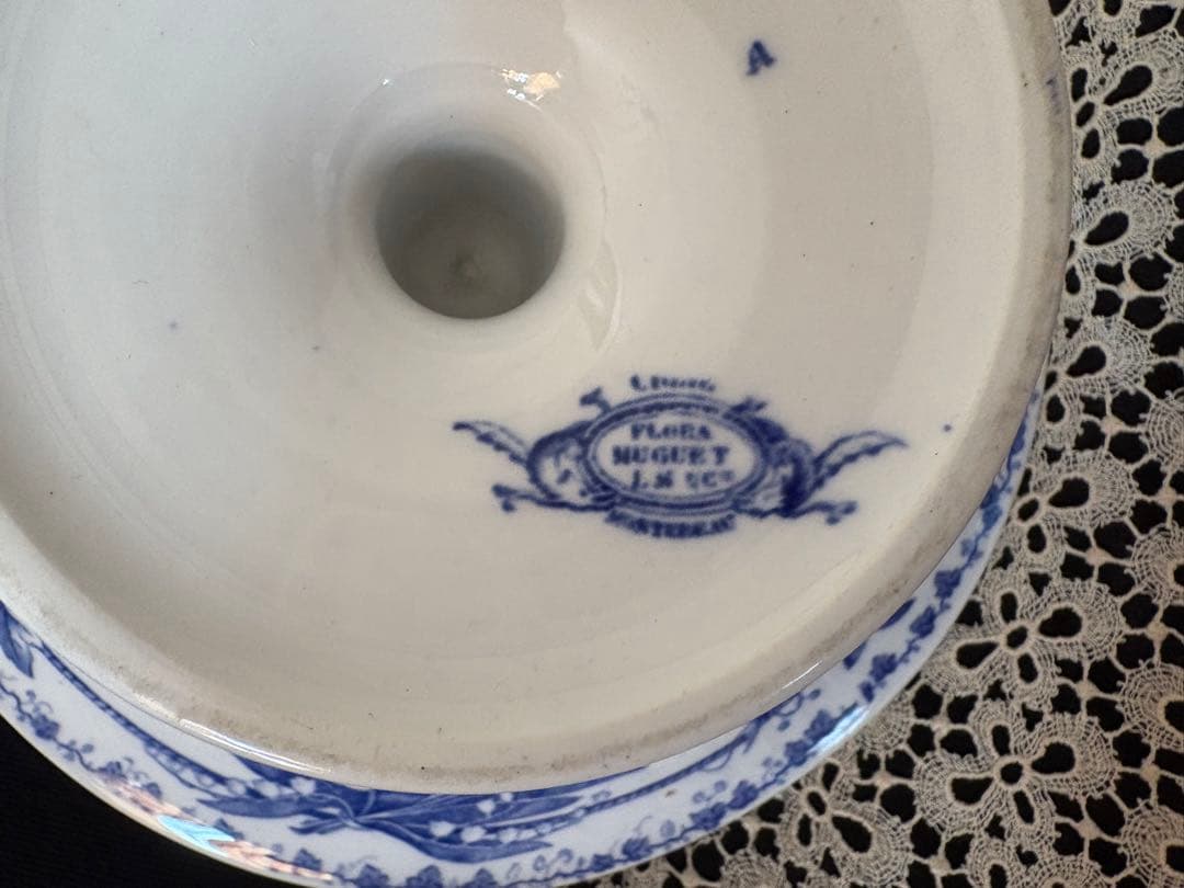 希少 レア クレイユモントロー FLORA すずらんシリーズ コンポティエ