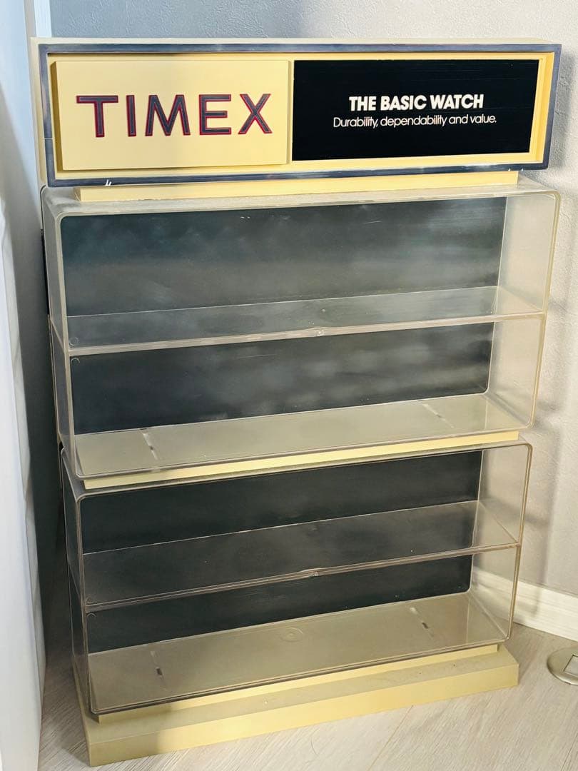 ト*ー様 TIMEX ディスプレイケース ビンテージ