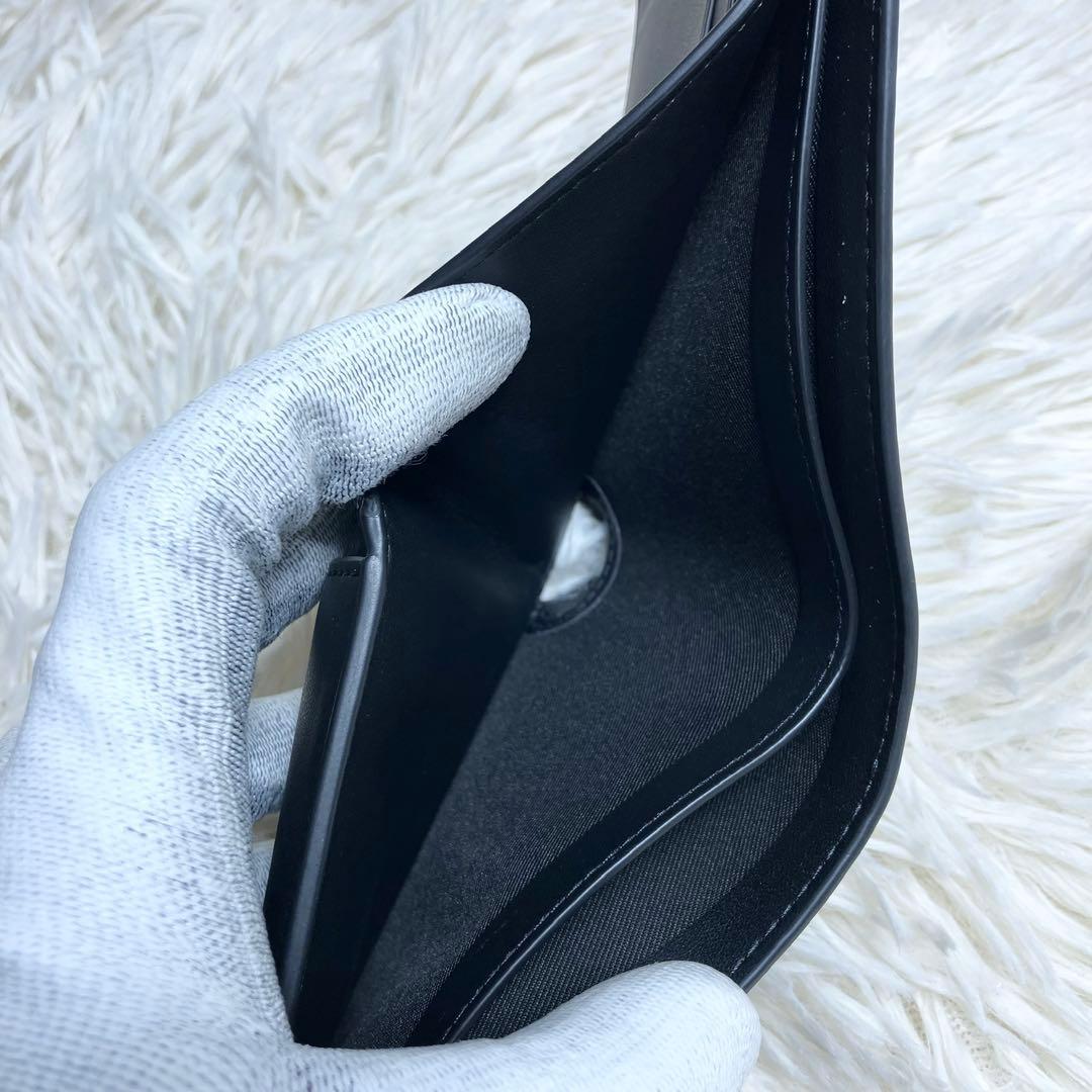 【極美品】 COACH シグネチャー フォールドウォレット