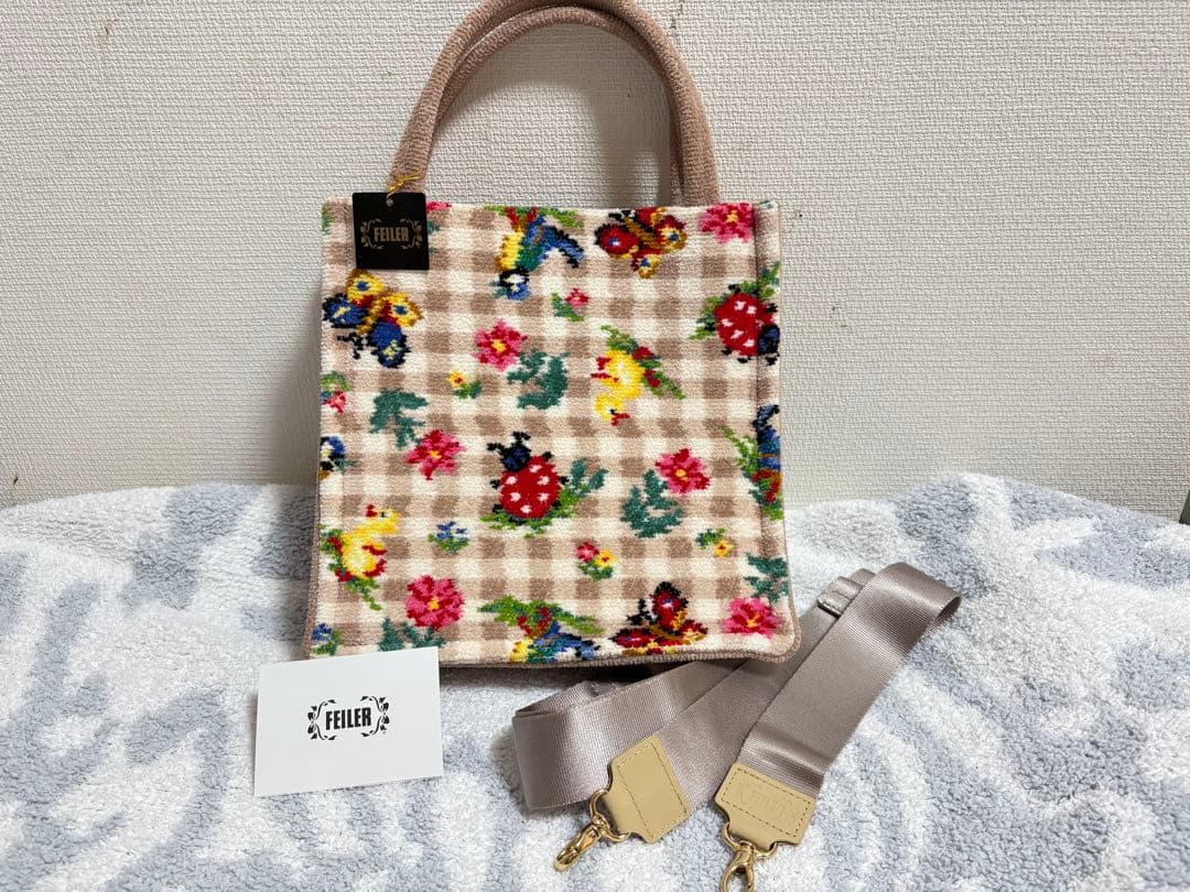 定価31900円フェイラー　ハイジトートバッグ　ショルダーストラップ付新品未使用