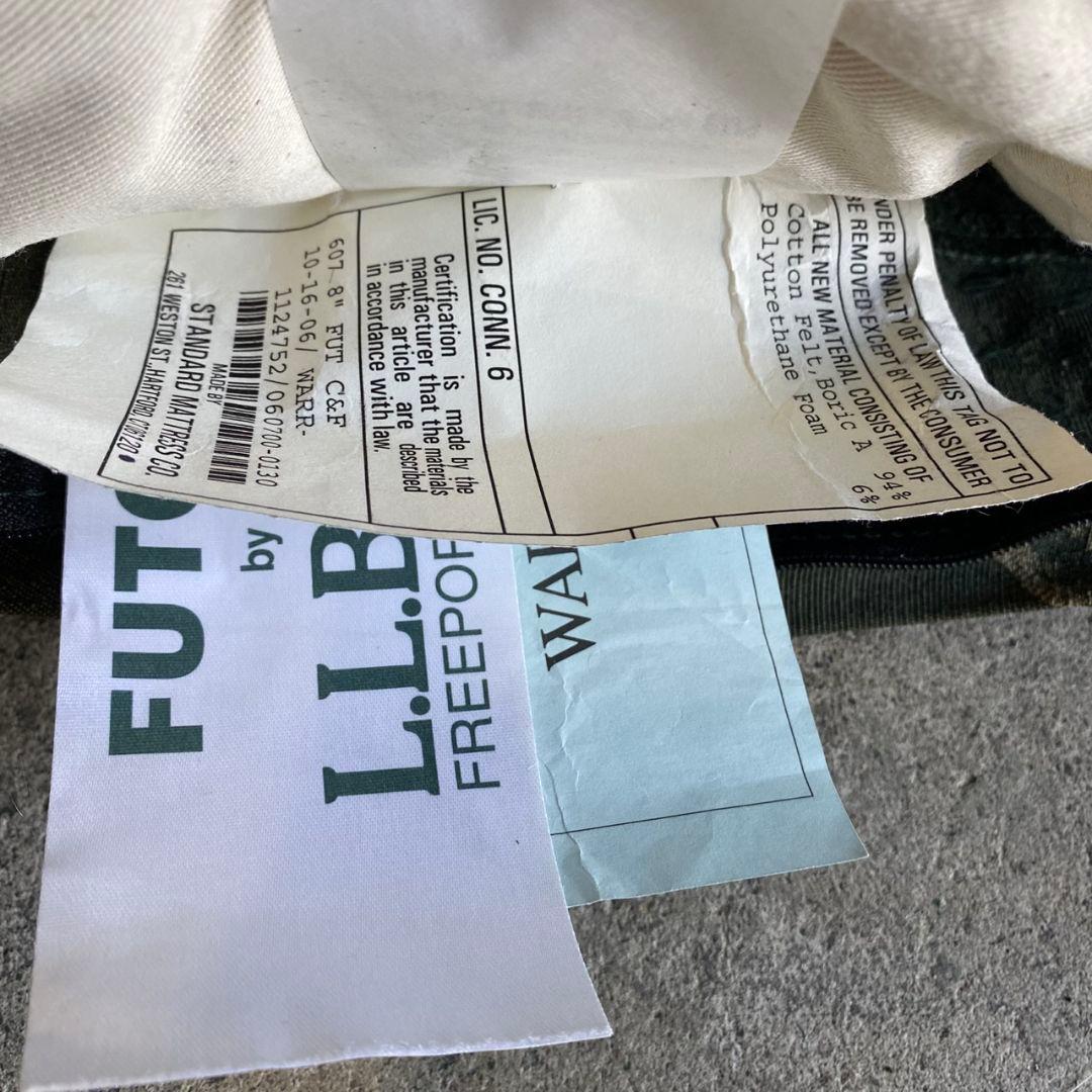 J967 LLBeans エルエルビーンズ フートン マットレス クッション