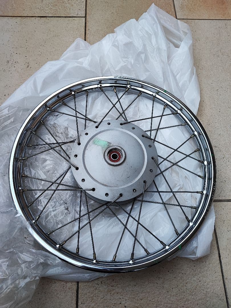 カブスポークホイール HA02 角目カブ90カスタム