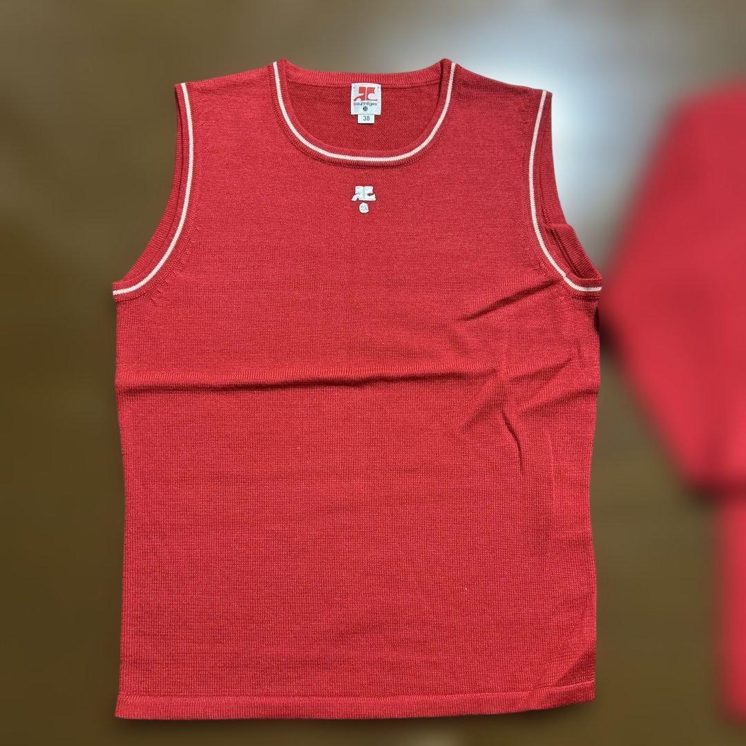 courrèges 21 ニットアンサンブル セット カーディガン トップス