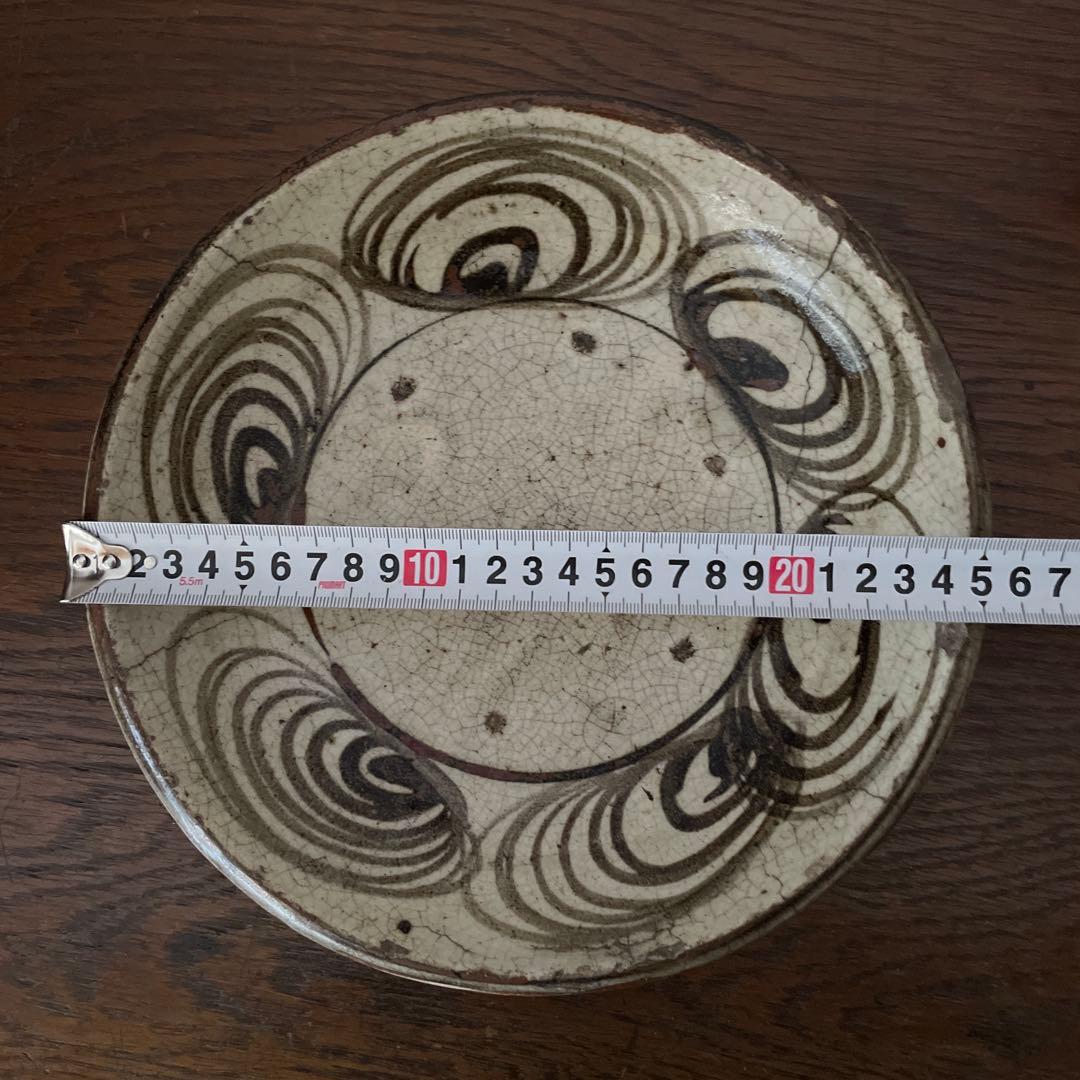 瀬戸　馬の目皿　大皿　皿