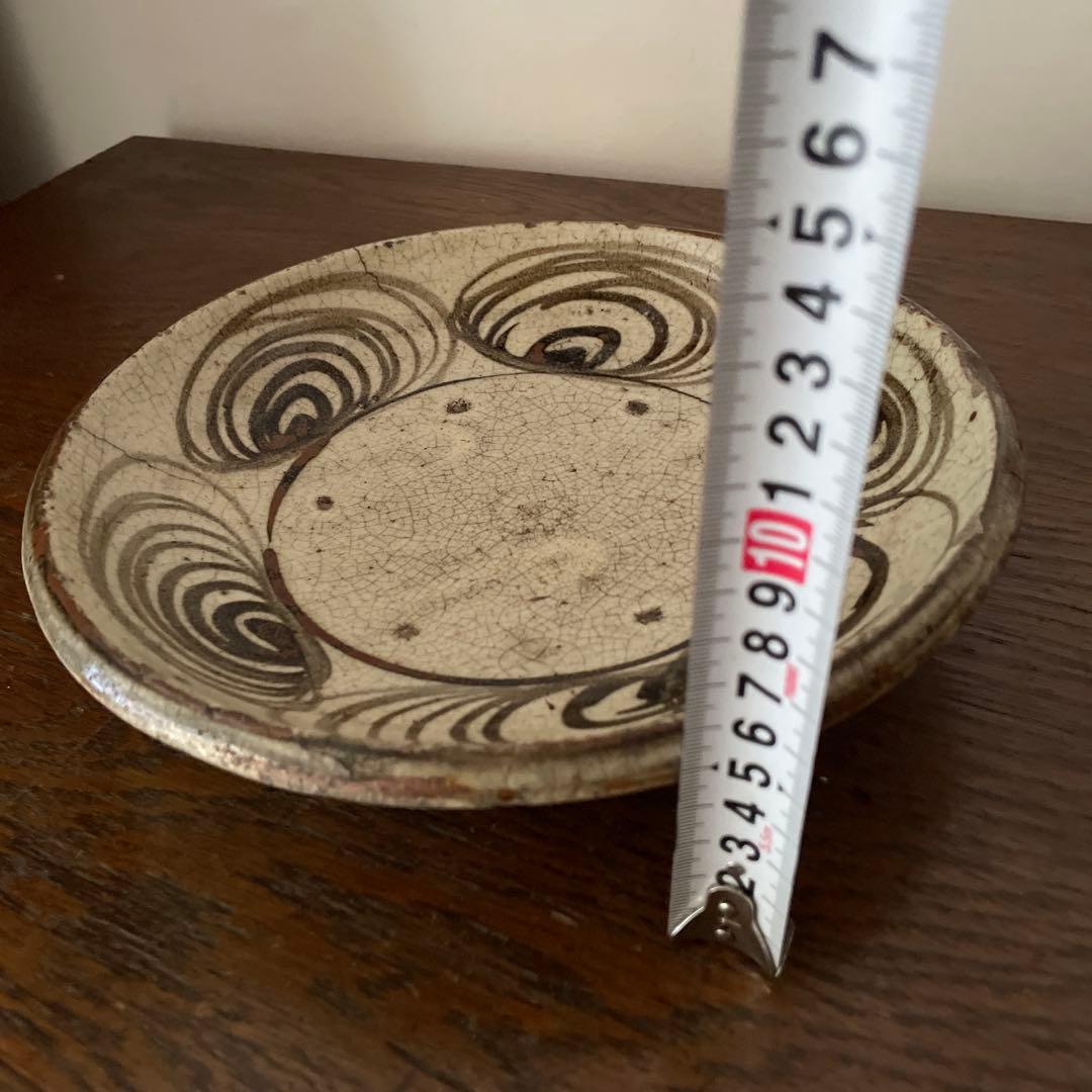 瀬戸　馬の目皿　大皿　皿