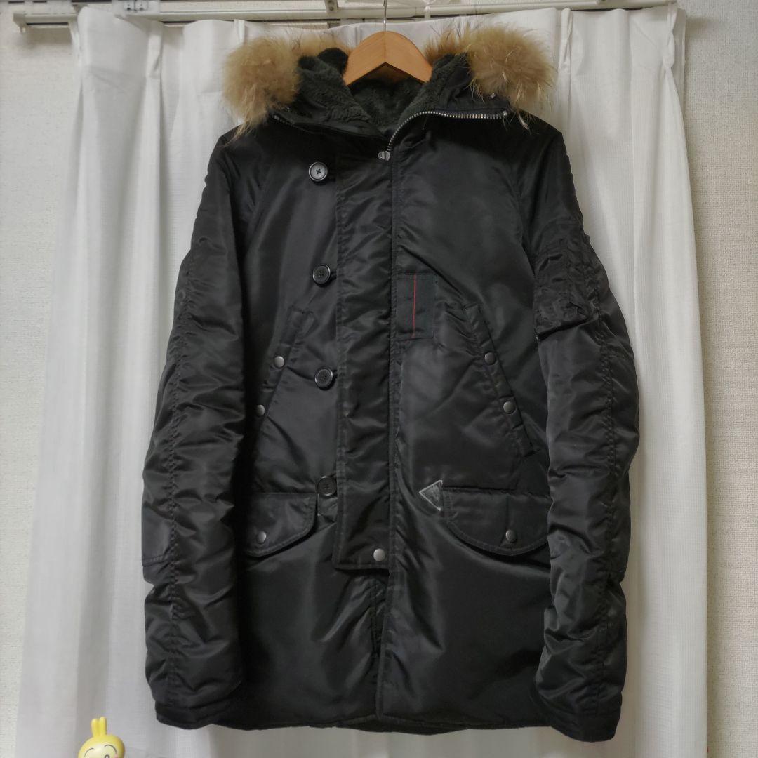 avirex N-3B ブラック タヌキファー