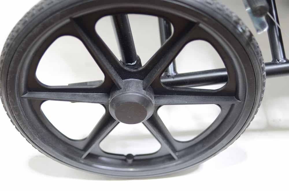 新入荷！超軽量 コンパクト介助用車椅子 折り畳み式 黒 KG05