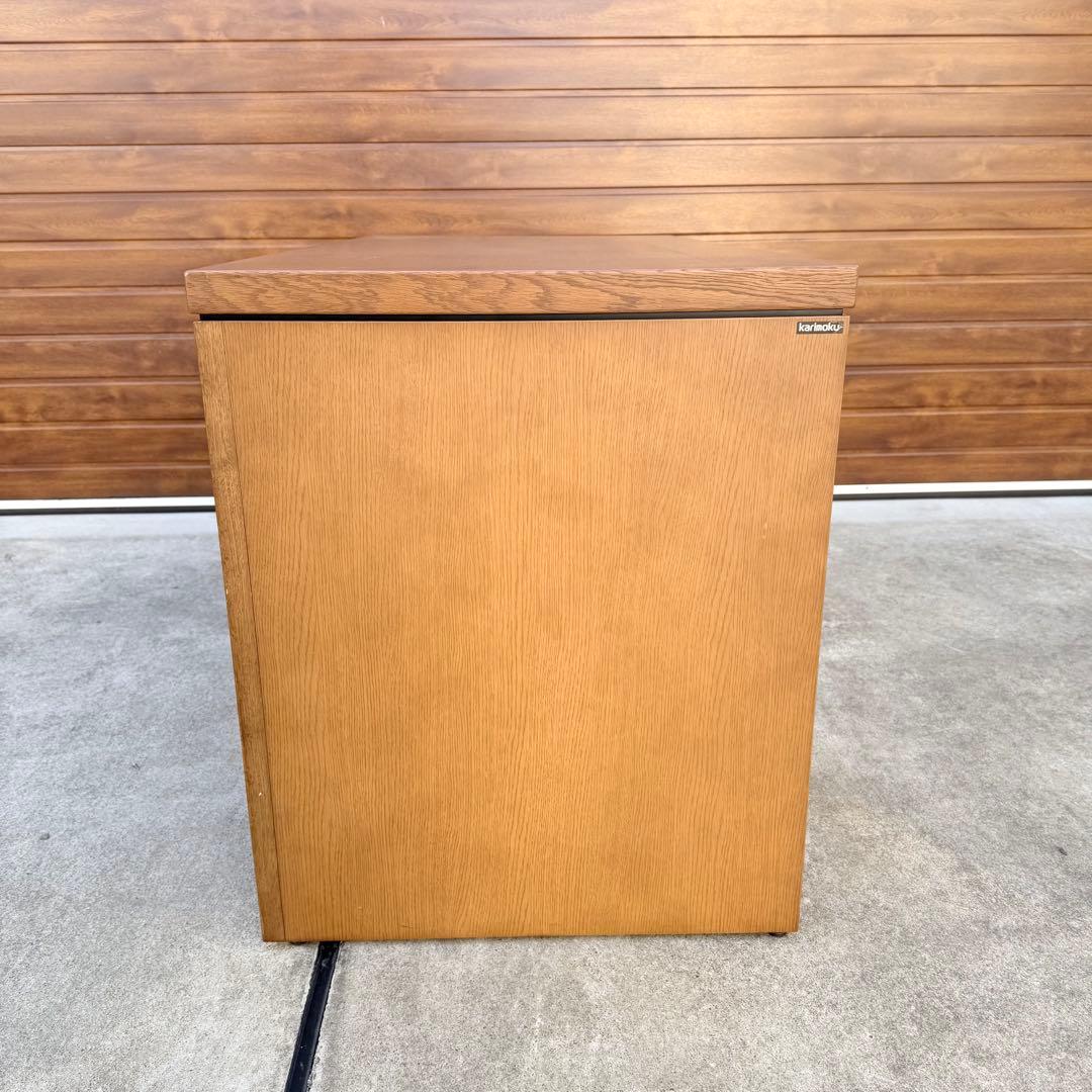 美品 カリモク システムデスク デスク ウォールナット 購入価格16万