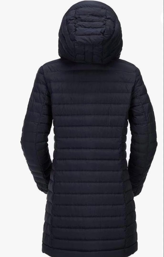 新品⭐️モンベルmont-bellライトグースダウンコートレディースネイビー　S
