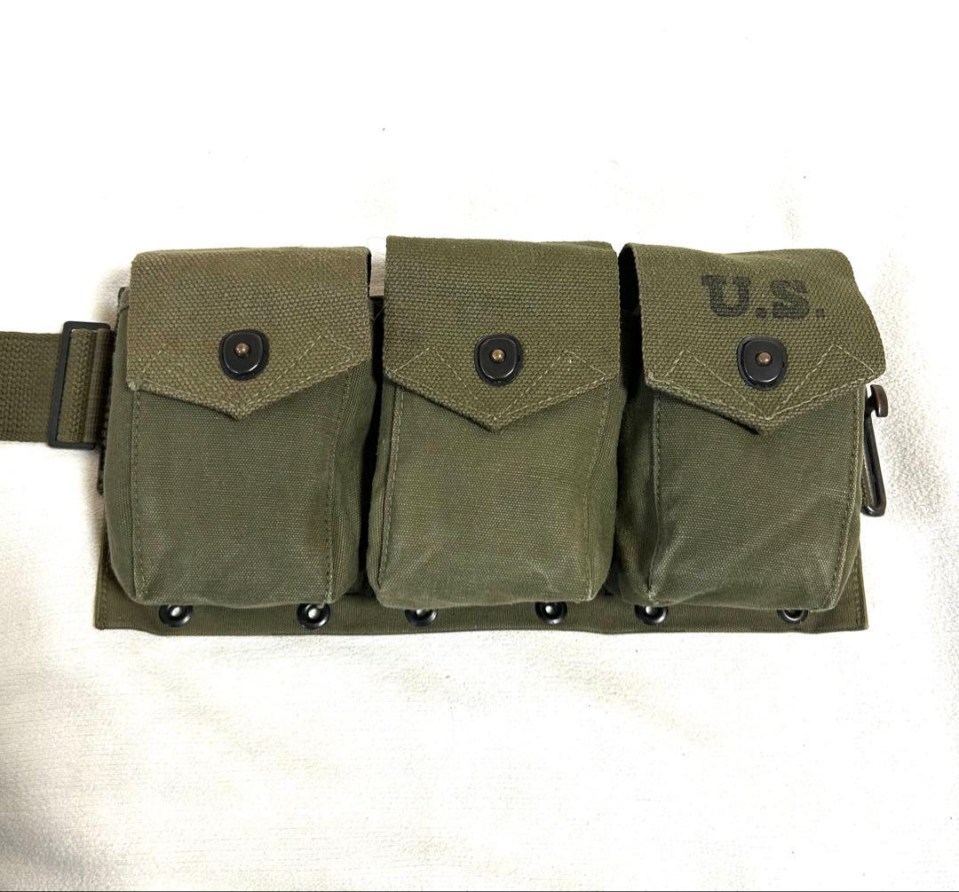 米軍ベトナム戦争/M1937/BAR弾帯/OD色/実物デッドストック