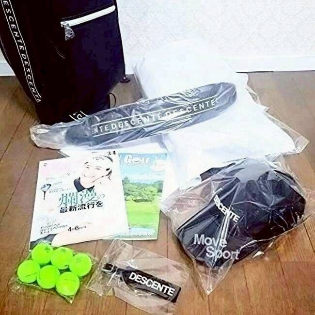 DESCENTE GOLF デサントキャディバック 限定 高級 正規品 送料無料