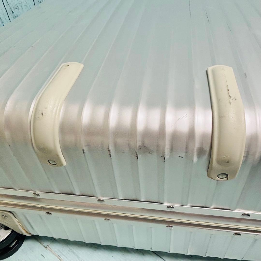 リモワ　RIMOWA トパーズ　TOPAS 104L 4輪　青ロゴ　93277