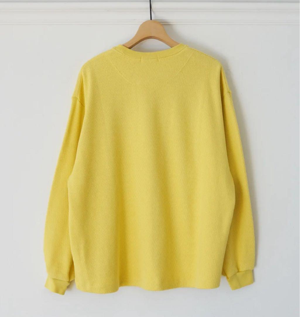 (美品)POLYPLOID ポリプロイド イエロー ロングスリーブ