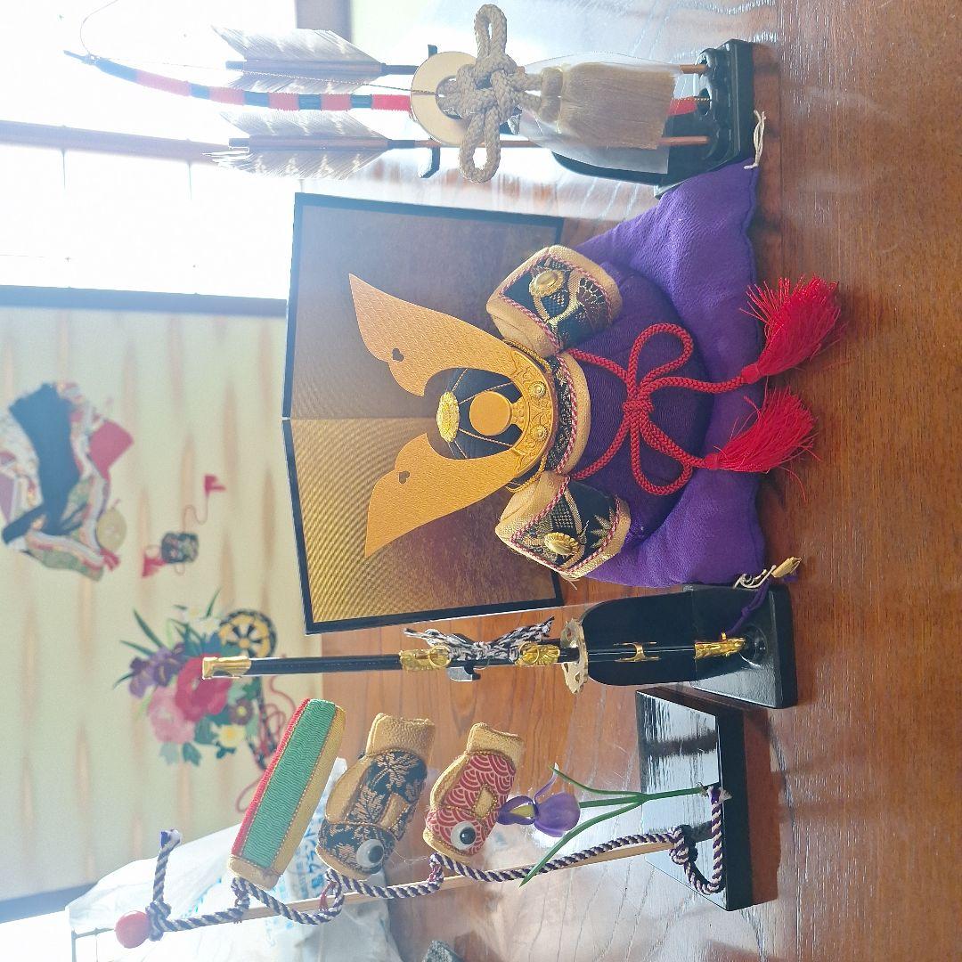 兜セット　鯉のぼりつき