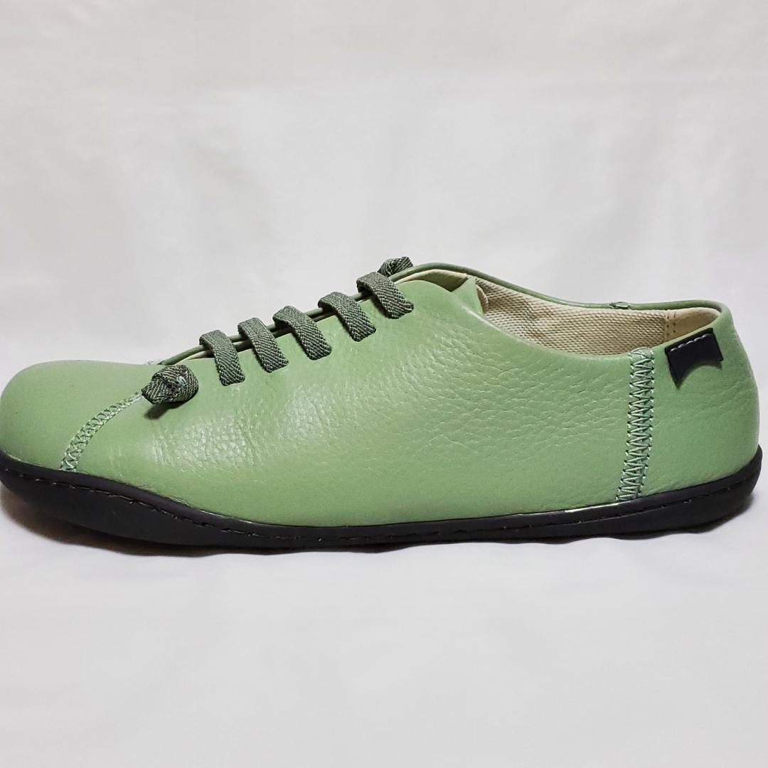 【未使用級】カンペール　ペウカミ　グリーン　38　24cm