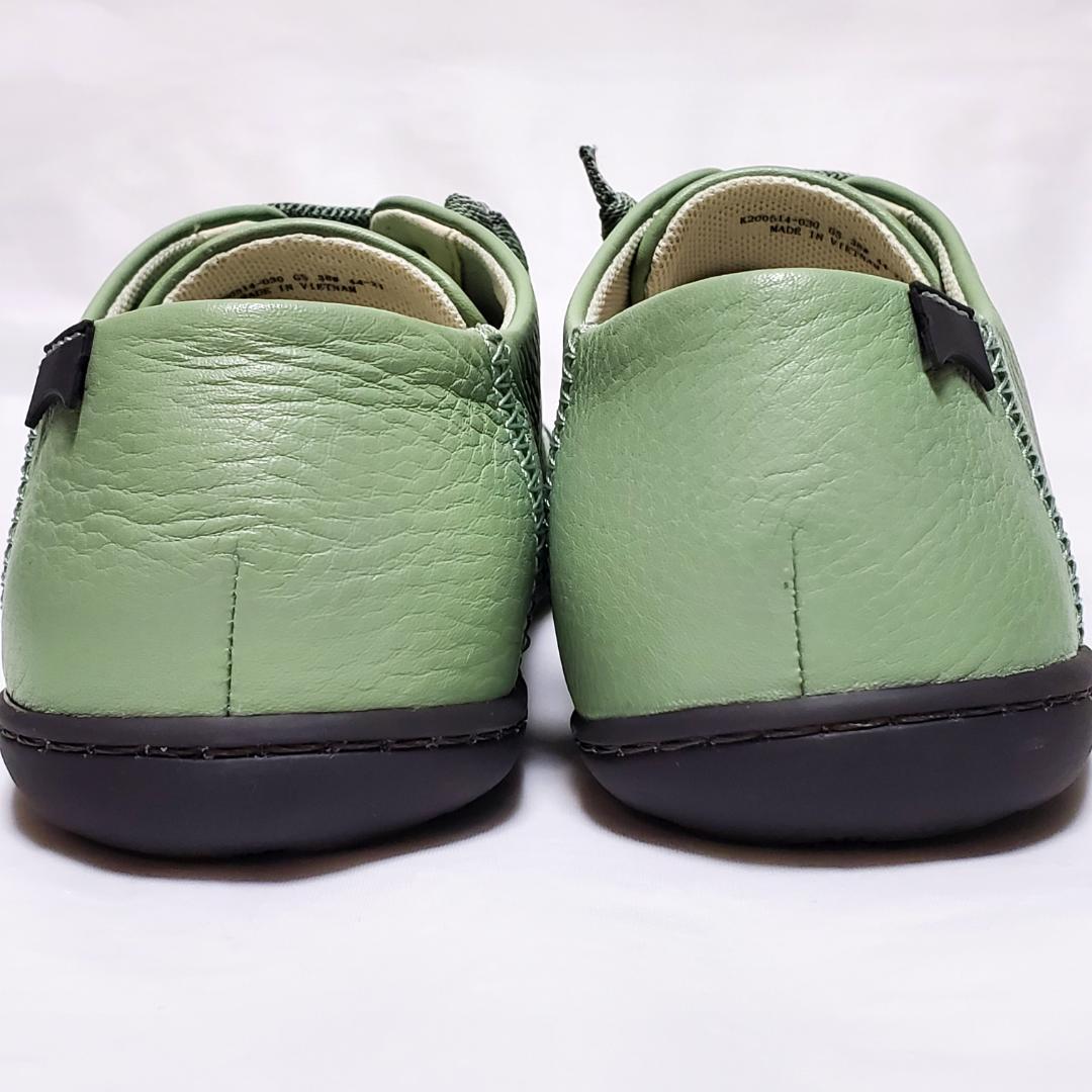 【未使用級】カンペール　ペウカミ　グリーン　38　24cm