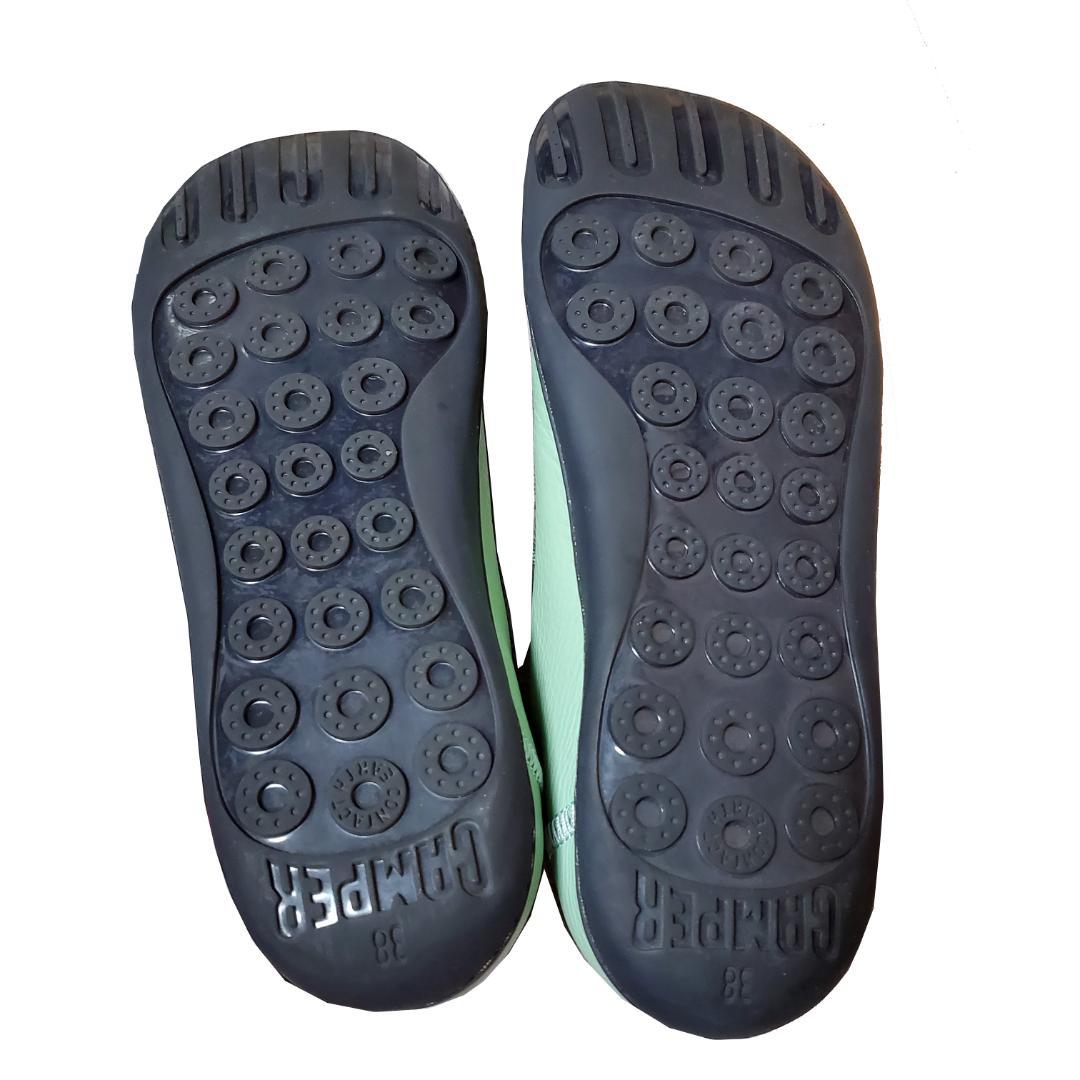 【未使用級】カンペール　ペウカミ　グリーン　38　24cm