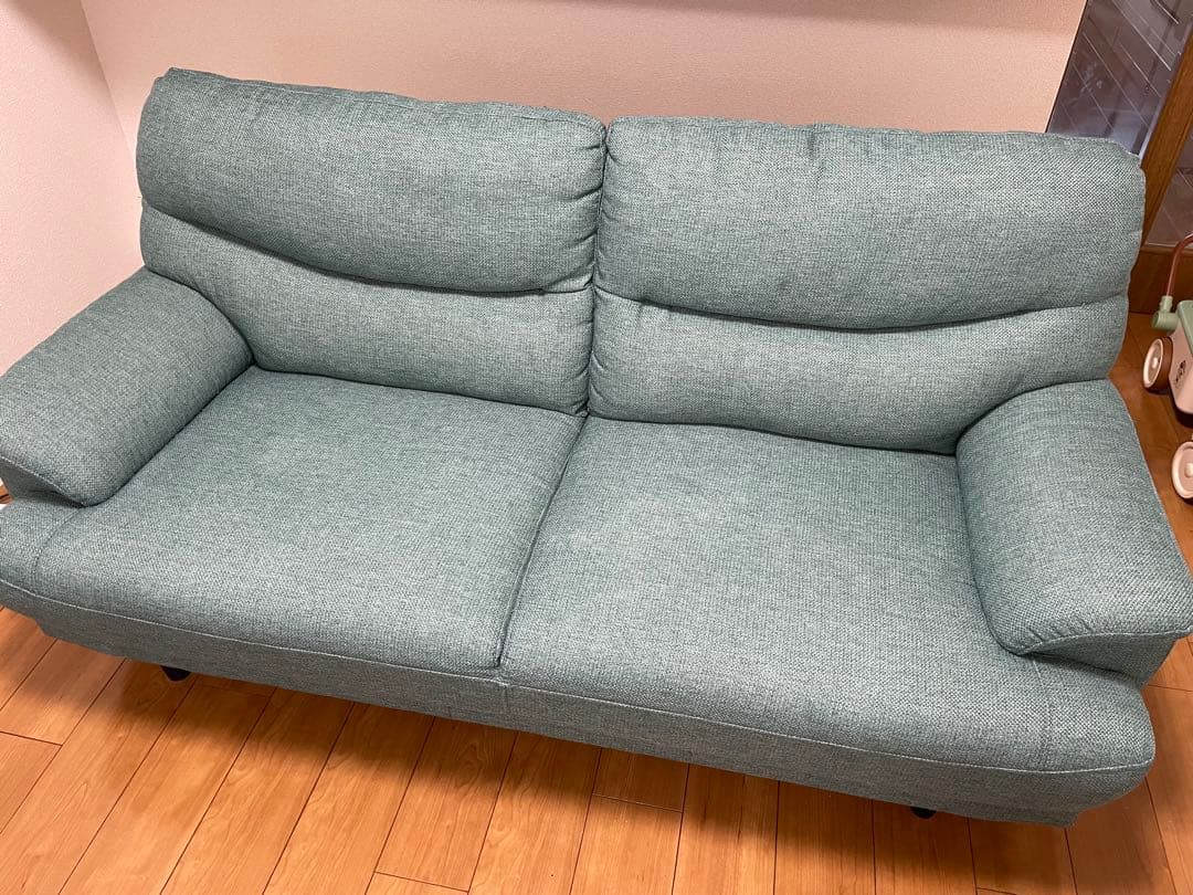 【送料込】ニトリ3人掛けソファ