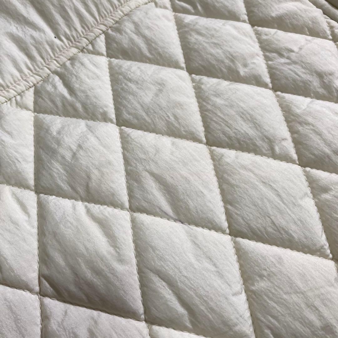 パブリックトウキョウ ダイヤキルティングオーバーコート アイボリー