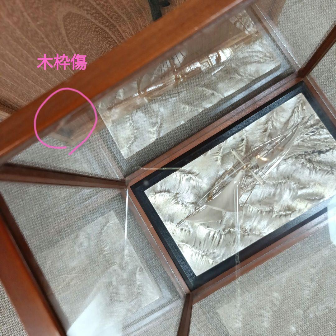 シルバー製　ヨット置物　SILVER 970