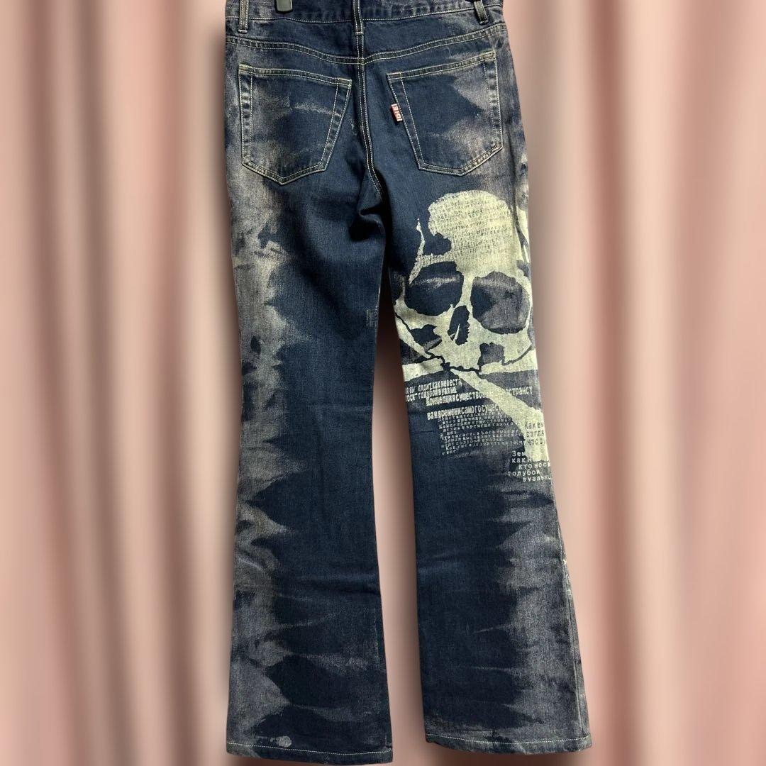 HN➕DIE h.NAOTO ローライズ　ブーツカット　フレアデニム