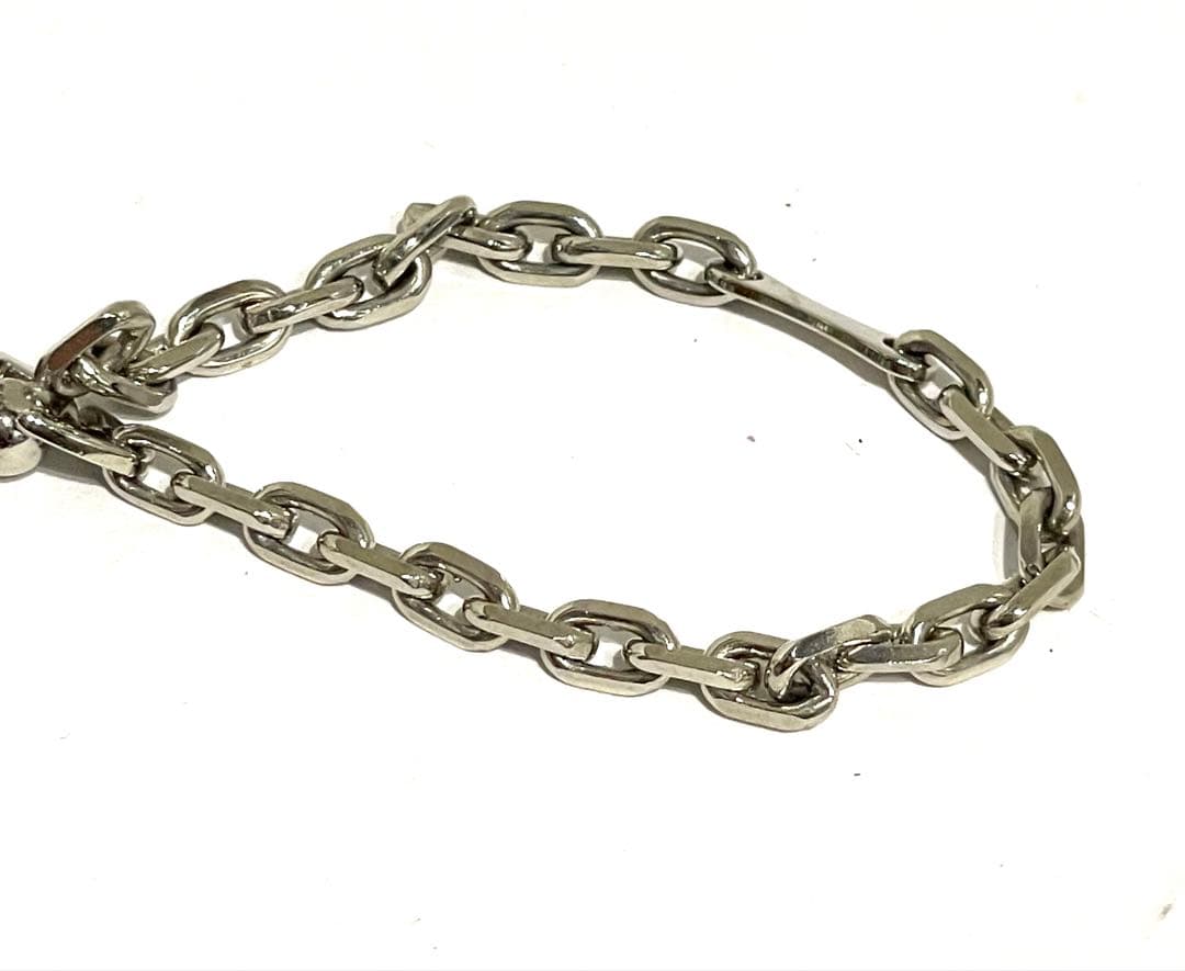 HERMES エルメス フィルー グローブホルダー シルバー 箱付き