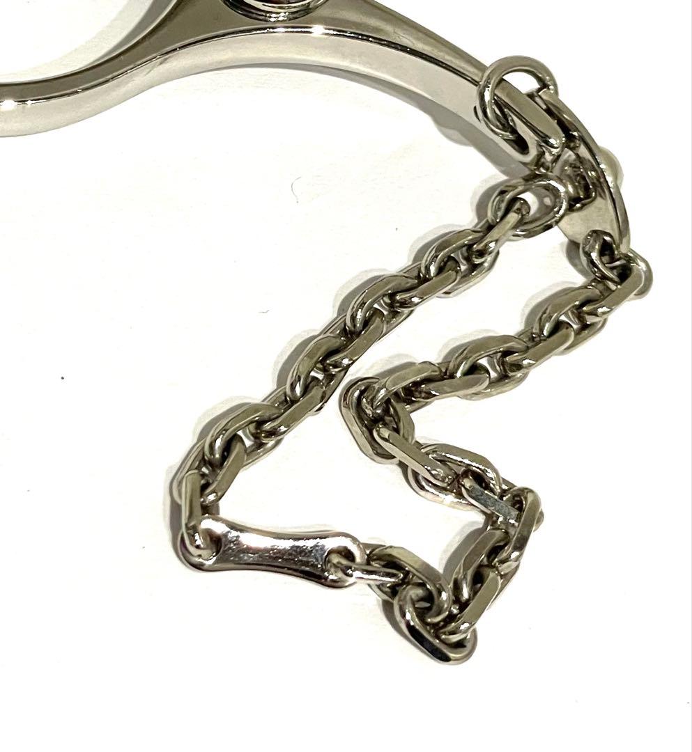 HERMES エルメス フィルー グローブホルダー シルバー 箱付き