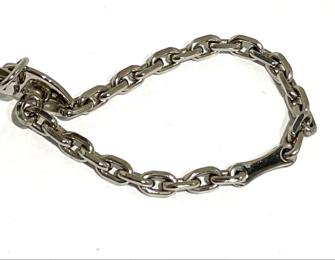 HERMES エルメス フィルー グローブホルダー シルバー 箱付き