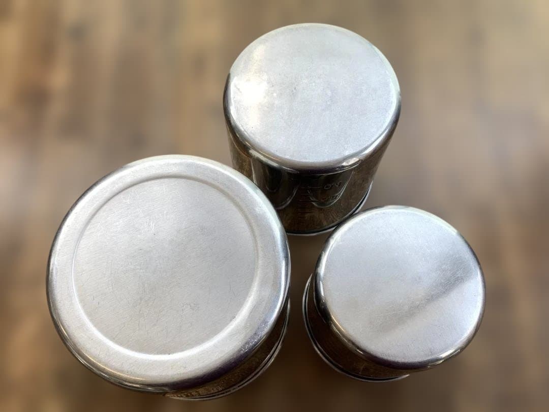 ステンレス製 寸胴鍋 キッチンポット６個＋油こし４個 セット 厨房 業務用