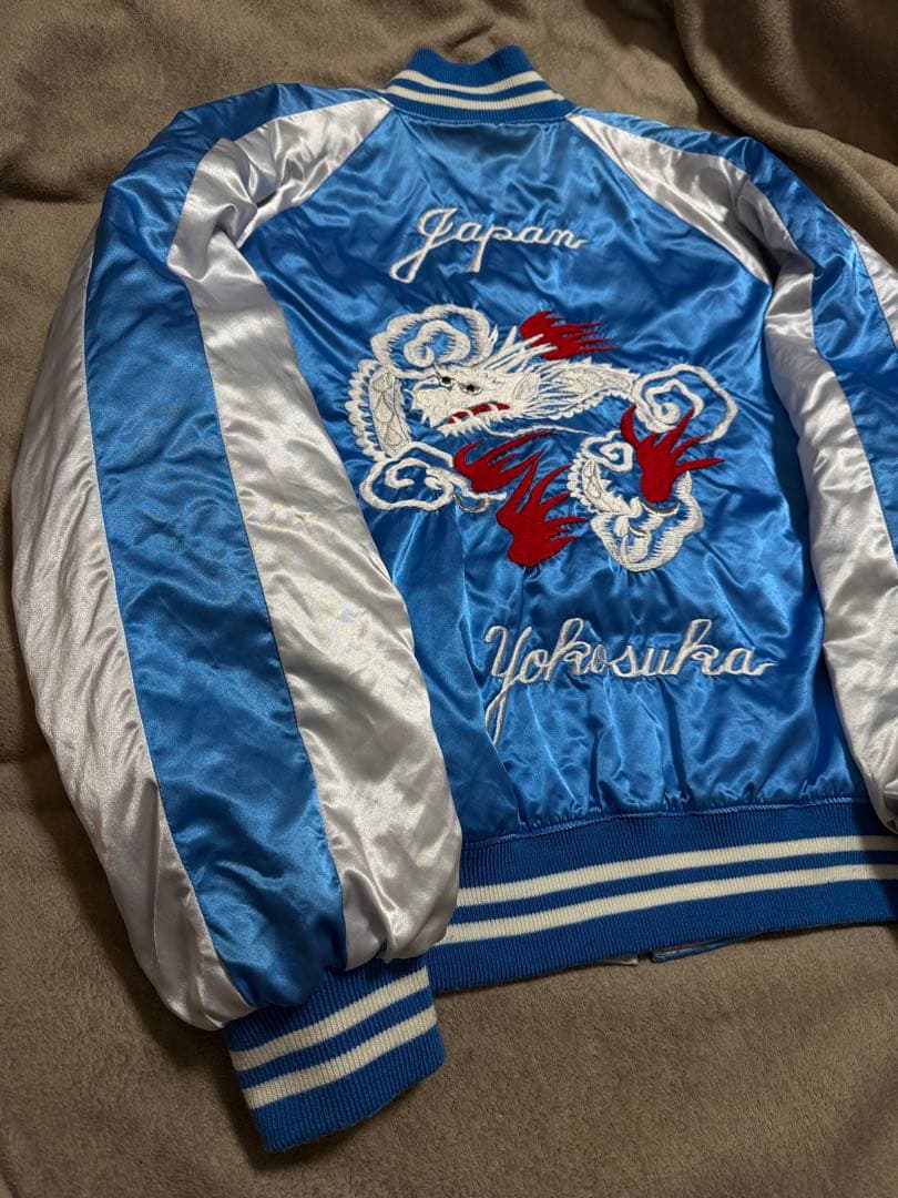 vintage 90s プリンス商会 横須賀 龍 日本限定版 スカジャン