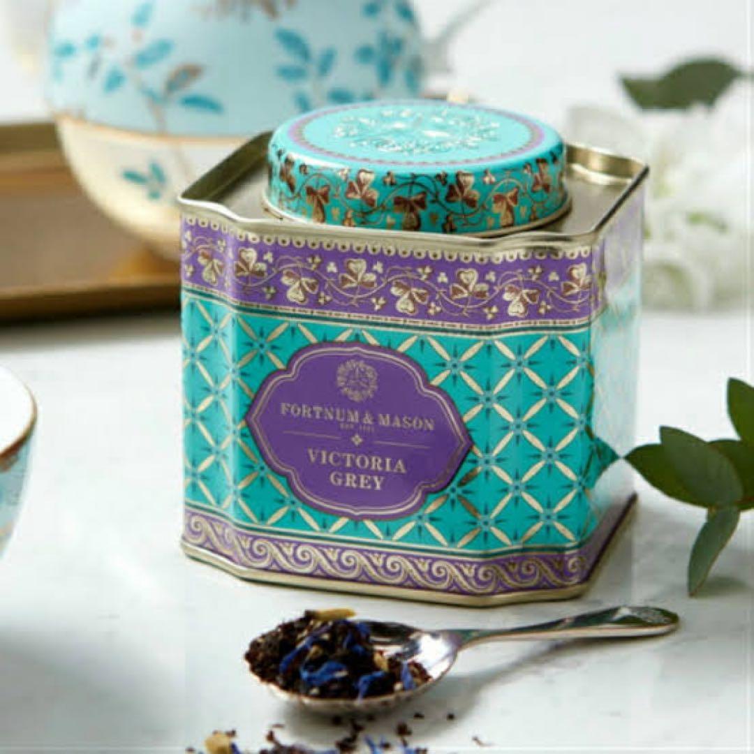 【新品未開封】FORTNUM&MASON 紅茶3缶 デコラティブ缶 日本未入荷