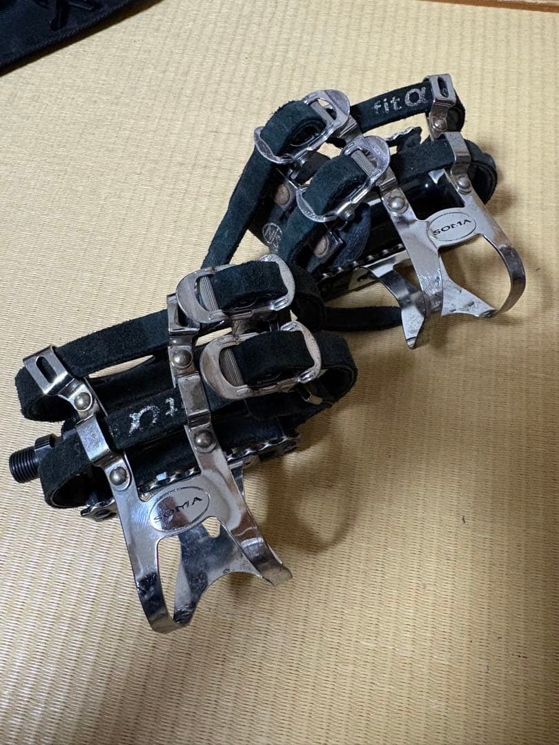 mks mash トゥークリップ ペダル