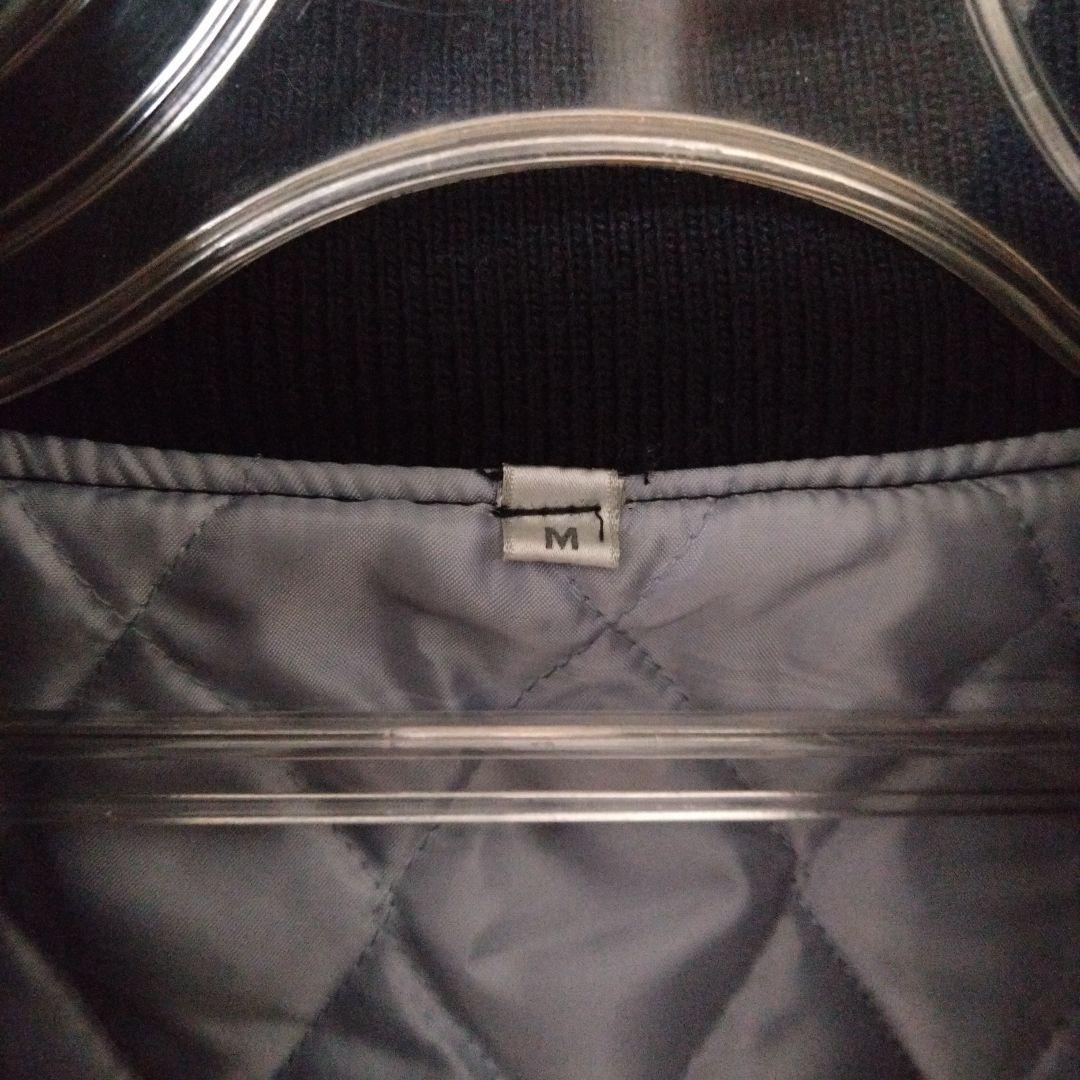 I*U様 IRUKUプリンス商会★スカジャン金鯉刺繍 黒銀M★USED良品