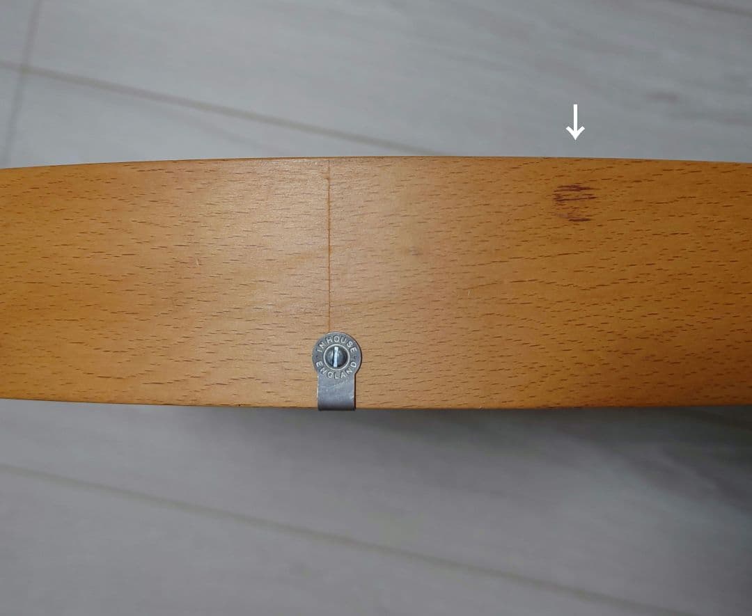 IN HOUSE インハウス 時計 50cm 定価28600円 北欧　レア