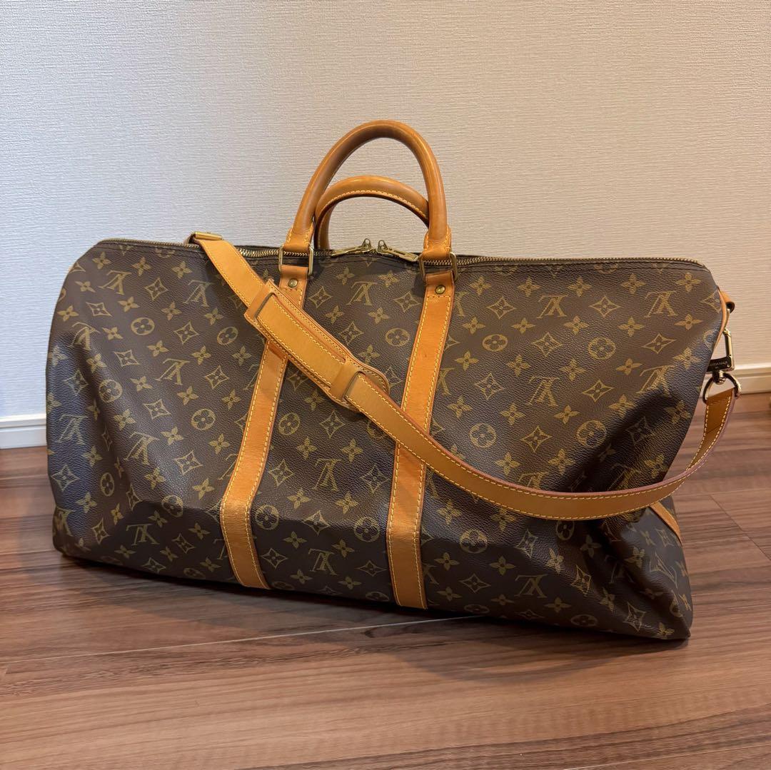 極美品 LouisVuitton ルイヴィトン キーポル 55 ボストンバッグ