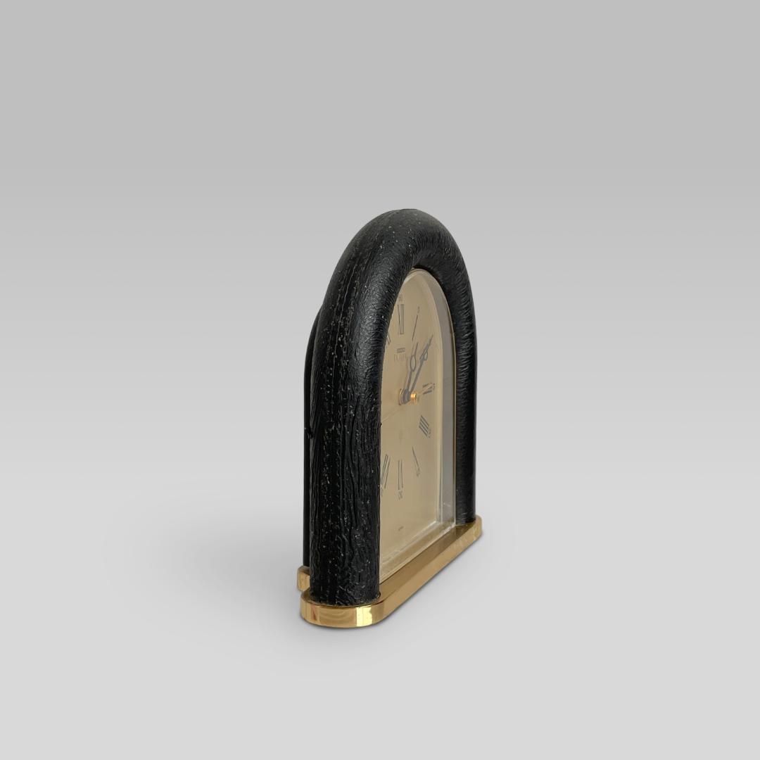 90s【SEIKO】EMBLEM モダン ヴィンテージ デスククロック 時計