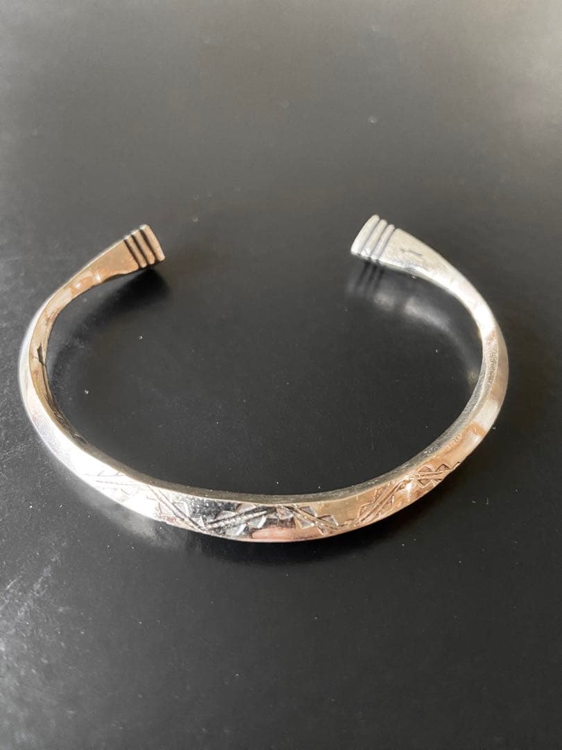 新品未使用 トゥアレグ族　エボニーバングル　トゥアレグバングル　2