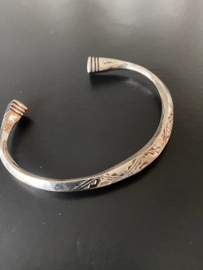 新品未使用 トゥアレグ族　エボニーバングル　トゥアレグバングル　2