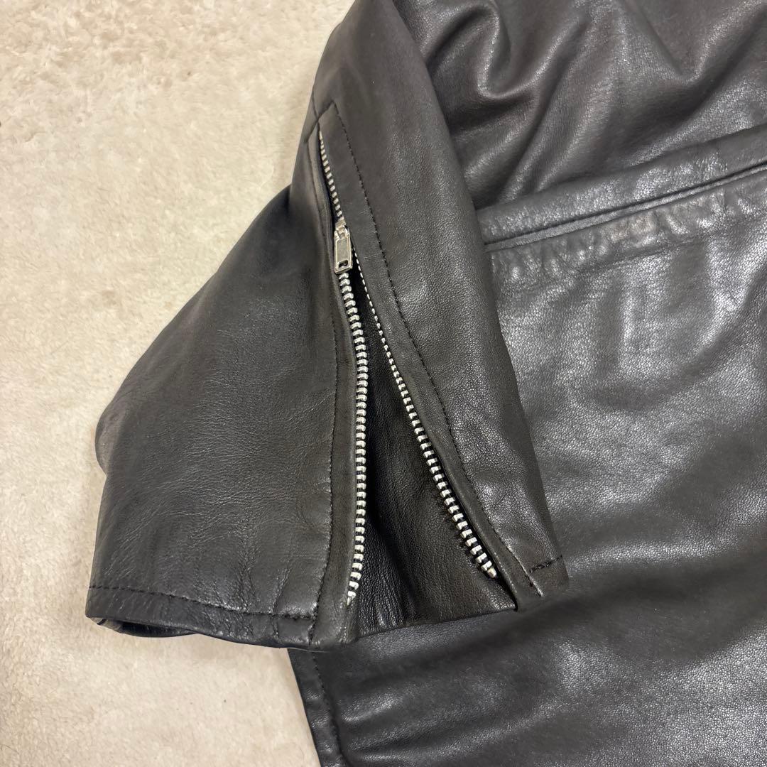 ジャケット・アウター 00s yohji yamamoto lamb lether jacket