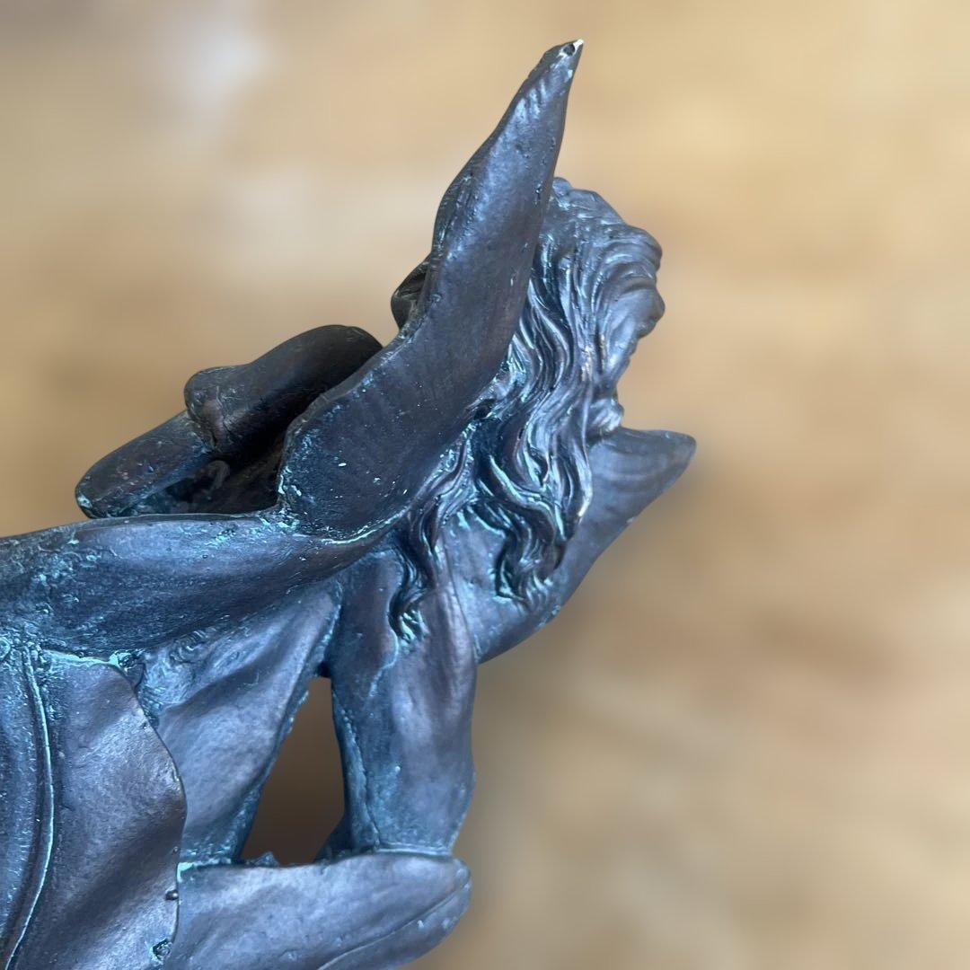 英国 Garden樹脂製 妖精の夢像ガーデンオーナメント