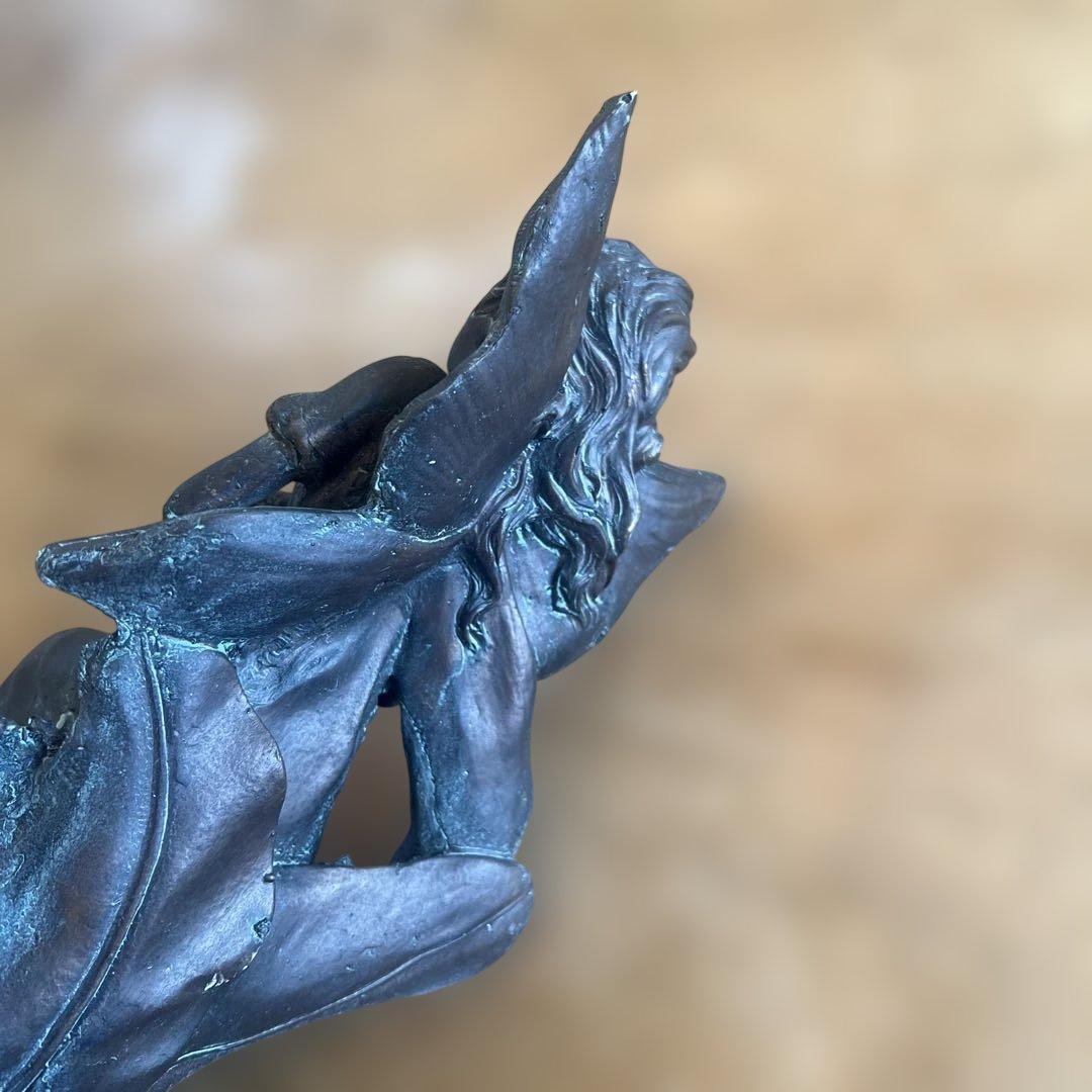 英国 Garden樹脂製 妖精の夢像ガーデンオーナメント