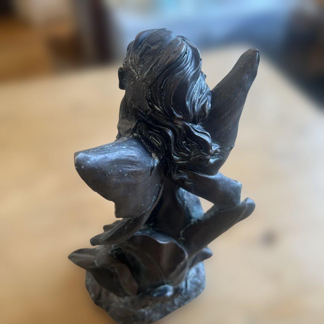 英国 Garden樹脂製 妖精の夢像ガーデンオーナメント