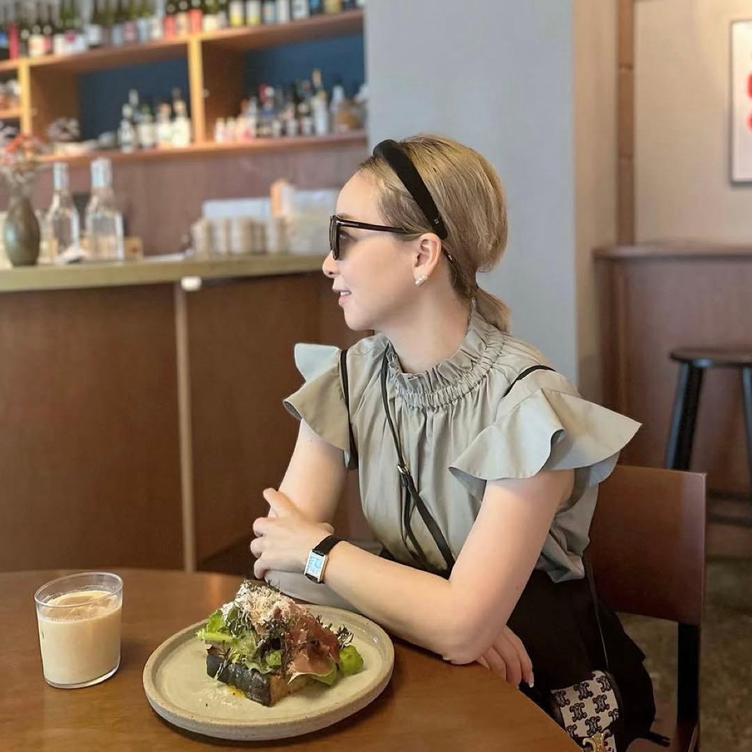 girlish St.cecilia スイートピーブラウス