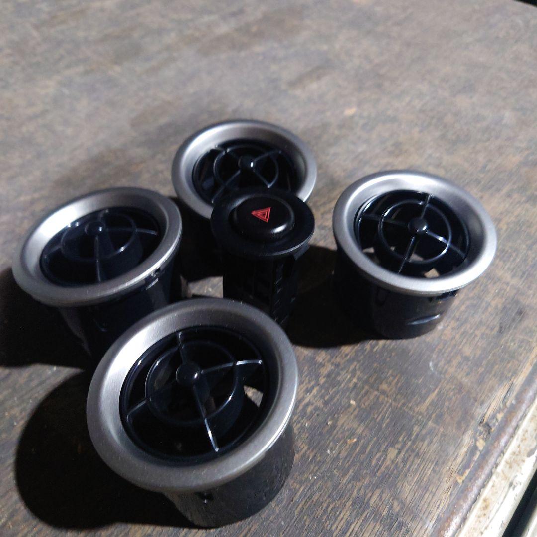 NBロードスター エアコンルーバー ハザードスイッチ