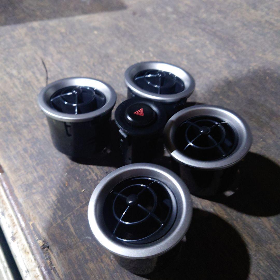 NBロードスター エアコンルーバー ハザードスイッチ