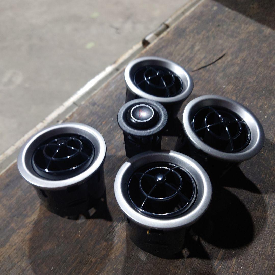 NBロードスター エアコンルーバー ハザードスイッチ