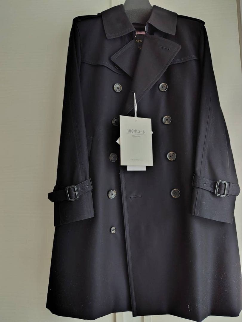 【新品未使用】山陽商会　100年コート　トレンチ　Mサイズ