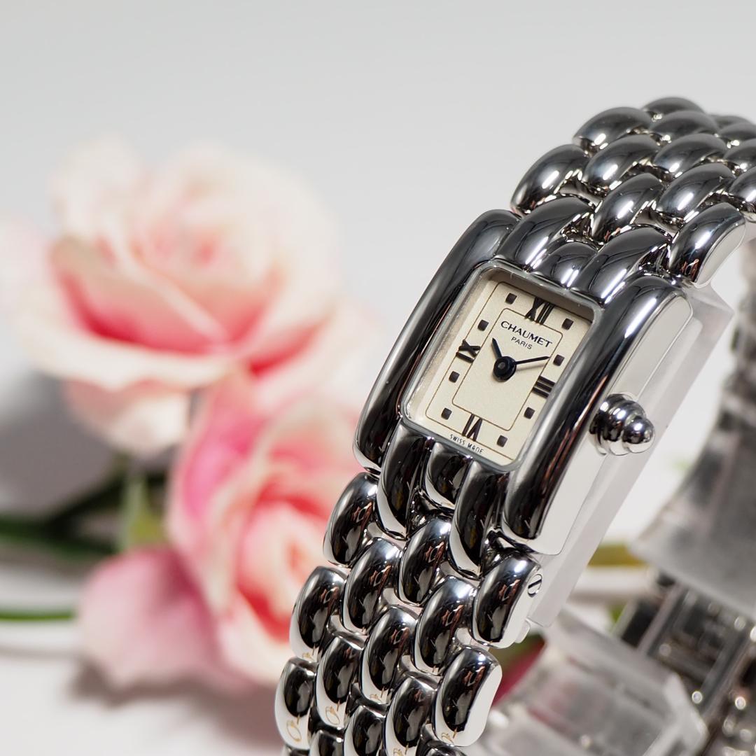 新同品 ショーメ CHAUMET ケイシス スクエア レディース 腕時計 389