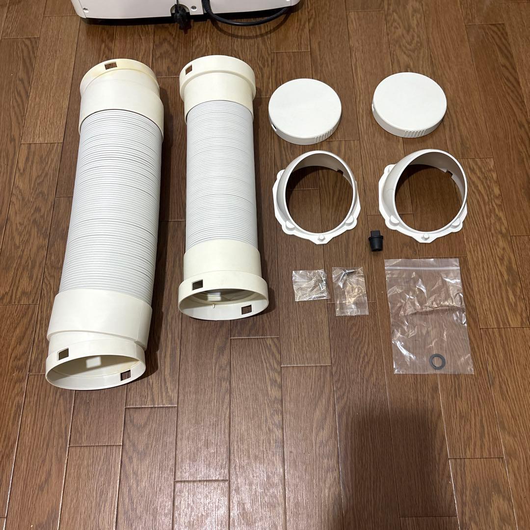 スポットクーラー、2021年製、トヨトミ ホワイト エアコン 除湿機能付き